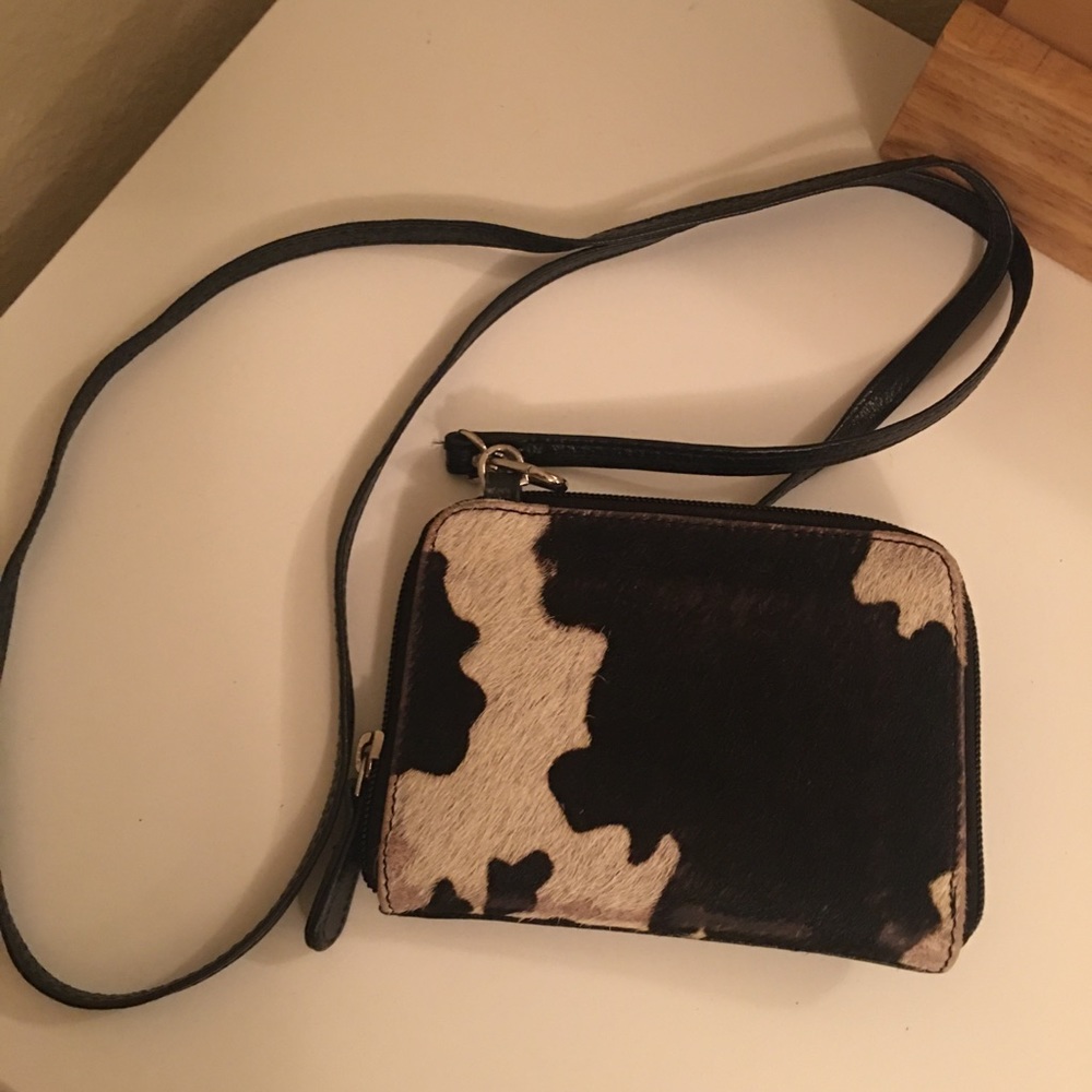 Vintage Cow Hide Scully Crossbdy
